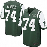 Nike Men & Women & Youth Jets #74 Nick Mangold Green Team Color Game Jersey,baseball caps,new era cap wholesale,wholesale hats